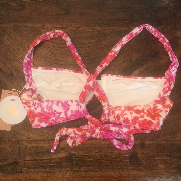 PQ Swim Azalea Perla Halter Top and Full bottom Size M - Picture 9 of 15